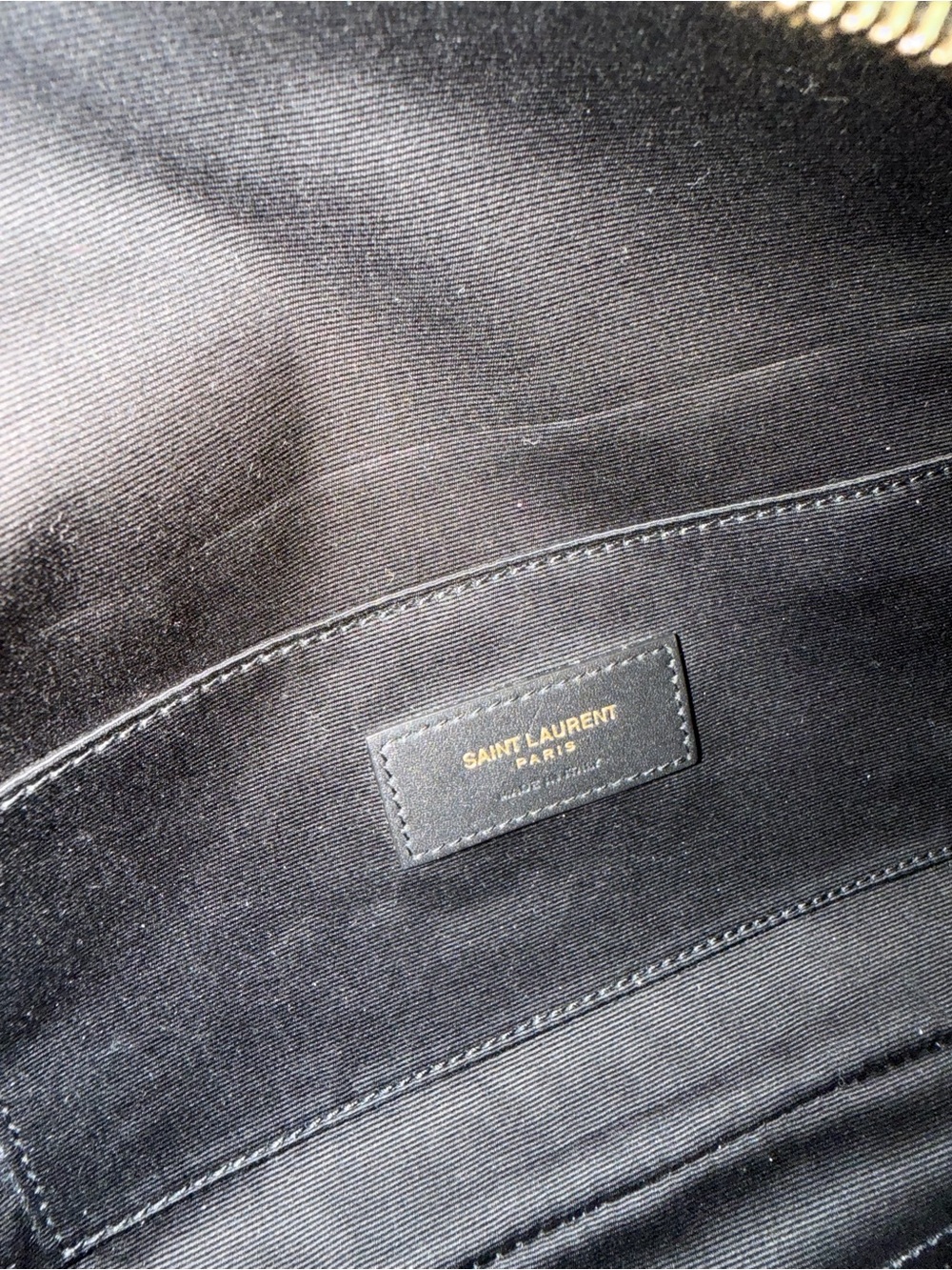 ❌SOLD❌ Saint Laurent CASSANDRE Belt Bag In Grain De Poudre Embossed Leather - Picture 7 of 9